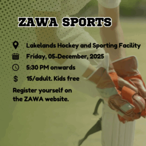 ZAWA Sports – December Cricket Night